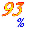 93 процента